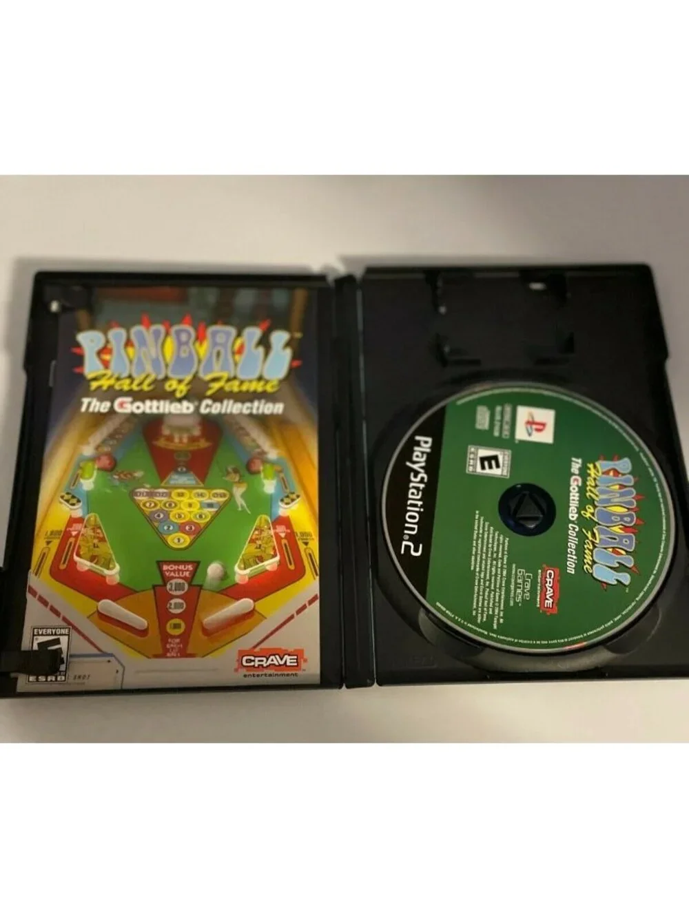 Sony PlayStation 2 Game Bundle (3) NCAA 2001, Pinball Fame, TopGear DareDevil